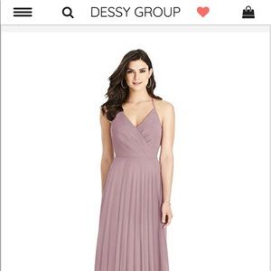 Unaltered Size 4 Bridesmaid Dress in Dusty Rose